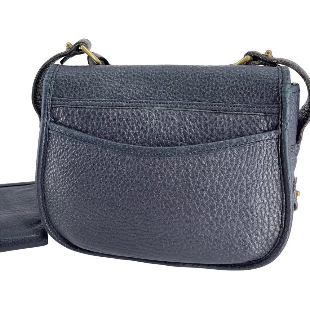Dooney & Bourke Vintage Saddle Crossbody Blue Green Purse + Kisslock Wallet - Picture 5 of 15